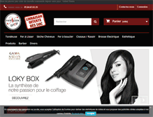 Tablet Screenshot of hairnlook-shop.com